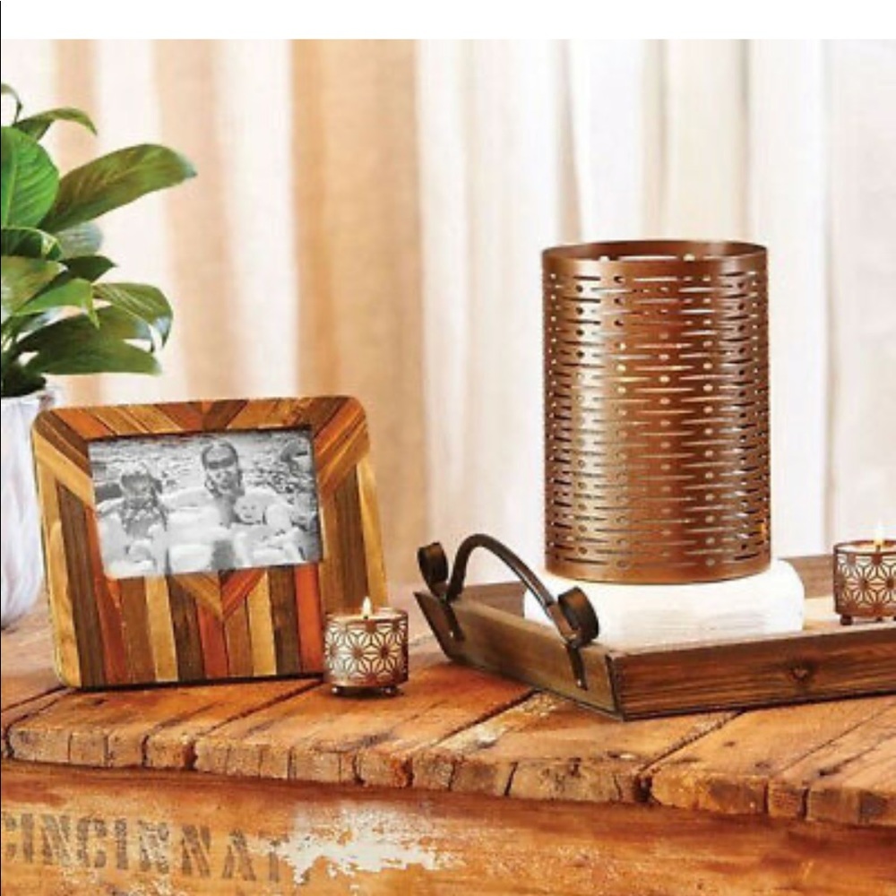 2 Punched Copper Chimney